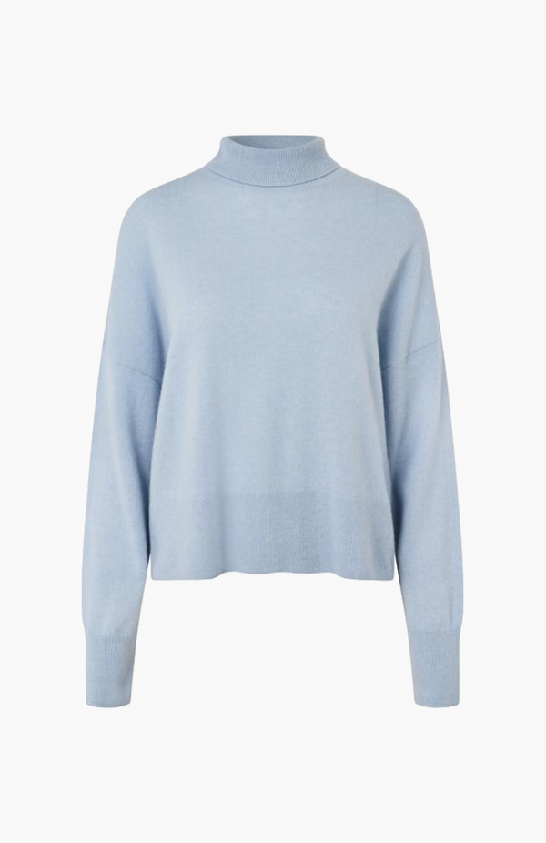 Samsøe Samsøe Pearl Blue Nola Turtleneck