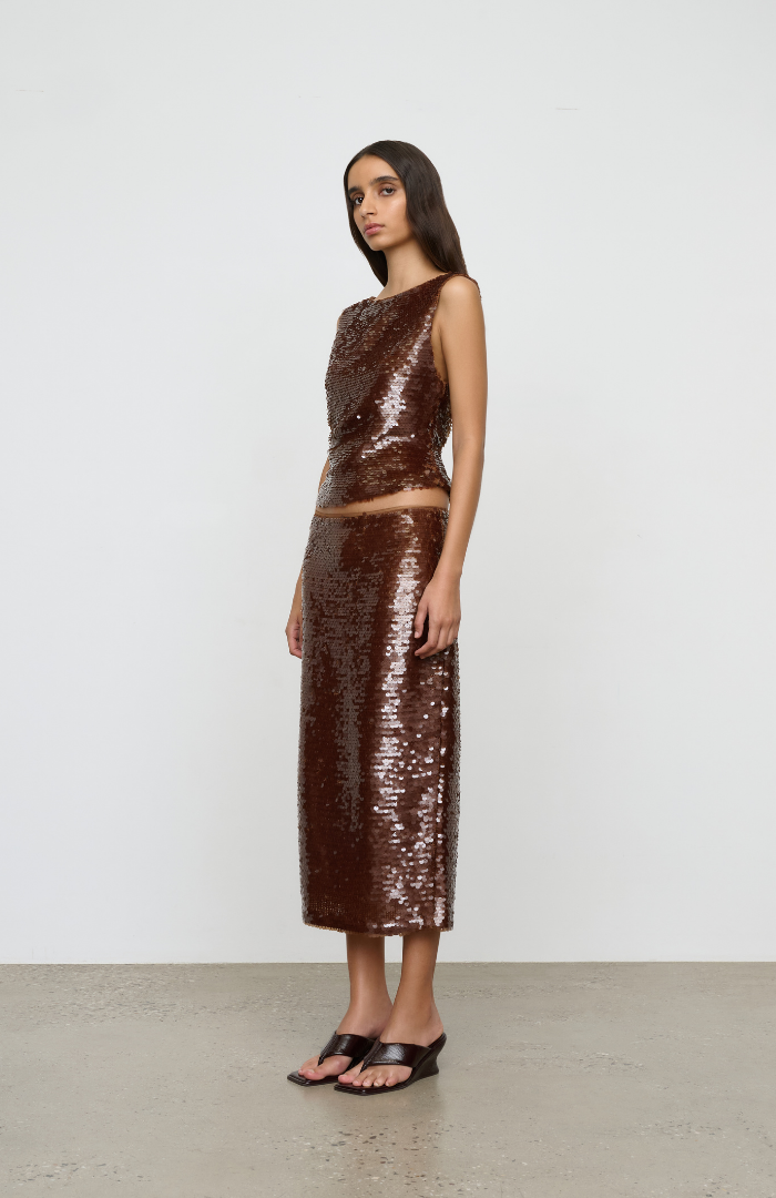 One Of Others Coffee Kane Top