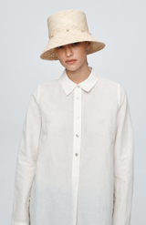 Marle Natural Raffia Avia Hat