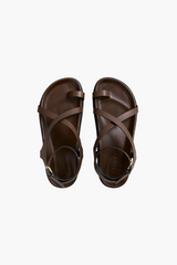 A.Emery Walnut The Jalen Slim Sandal