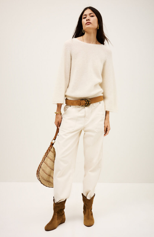 Ba&sh Ecru Isaac Jumper