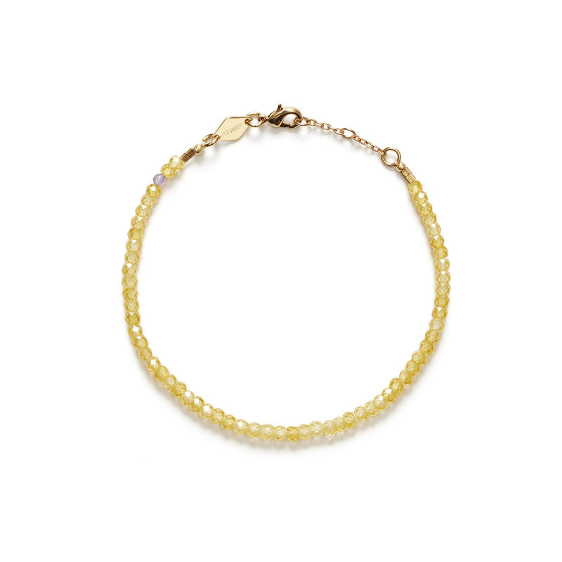 Anni Lu Citrus Tan Line Bracelet