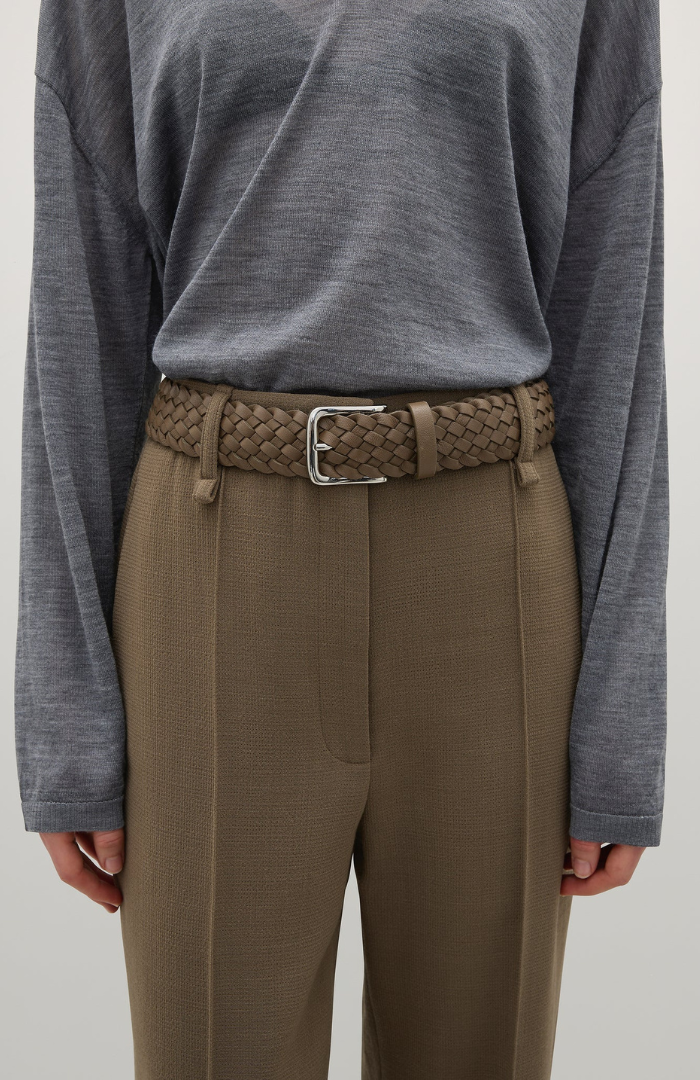 A.Emery Sable Kya Braided Belt