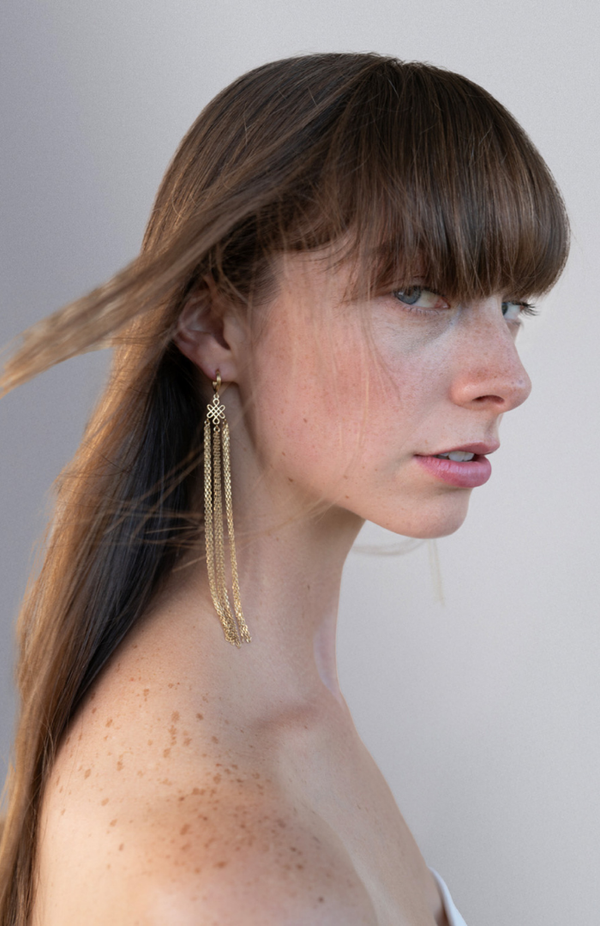 Zoe & Morgan Sterling Silver Aria Earrings