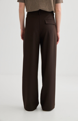 Laing Truffle Invert Pleat Trouser