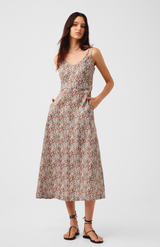 Morrison Print Brydie Midi Dress