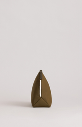 Yu Mei Fir Green Nylon Small Utility Bag