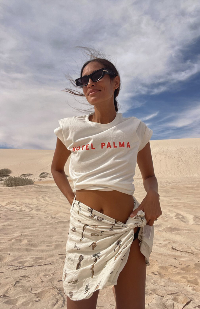 Little Palma Red Hotel Palma T-Shirt