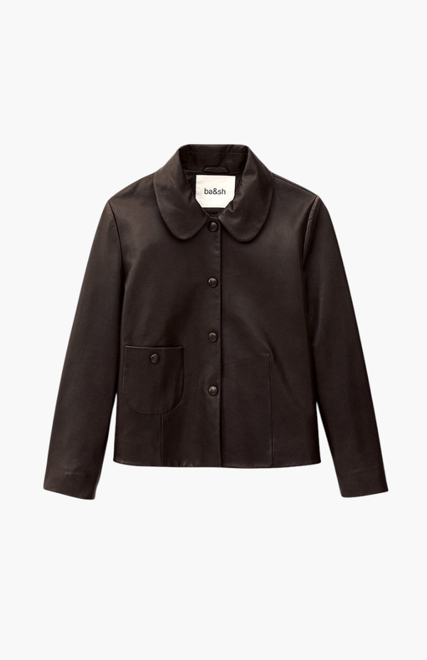 Ba&sh Marron Milos Blazer