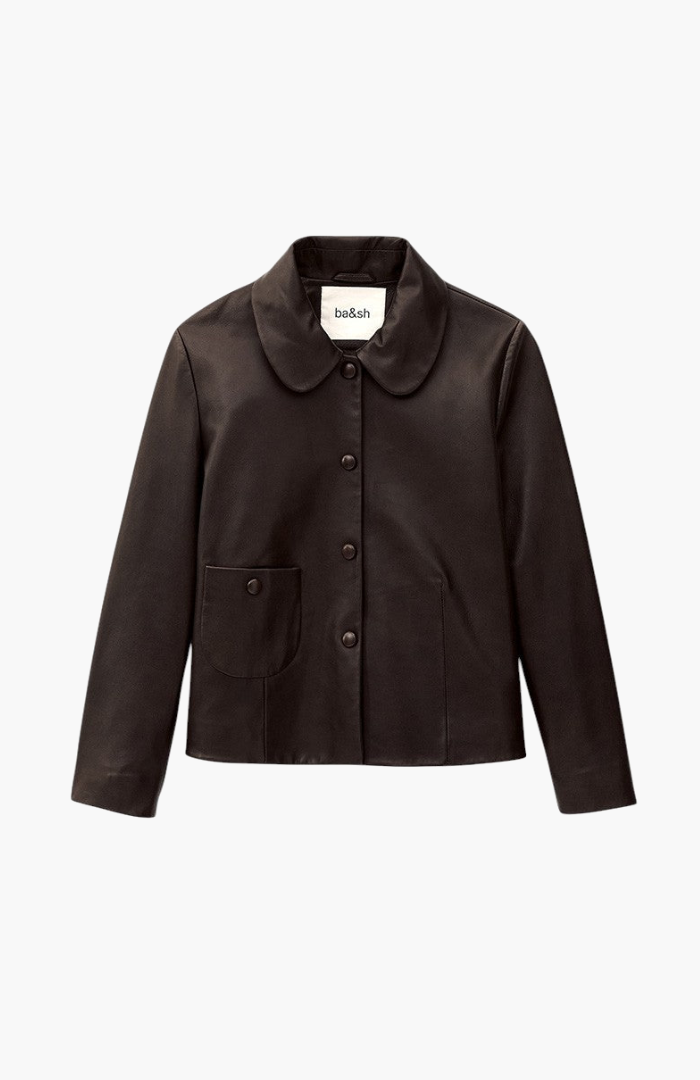 Ba&sh Marron Milos Blazer