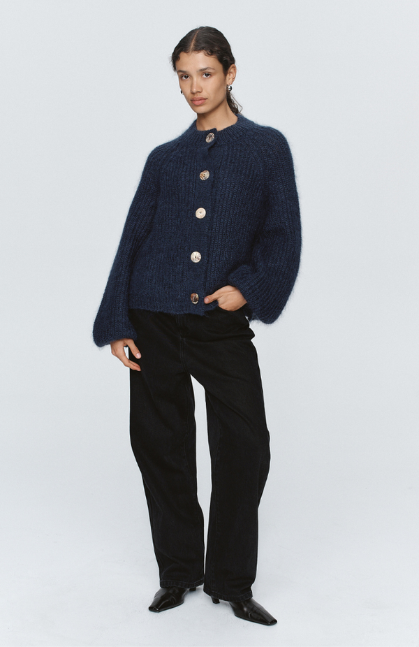Marle Navy Cait Cardigan