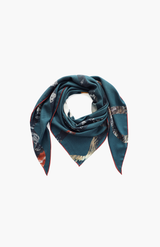 Good & Co Petrol Heritage Triangle  Scarf