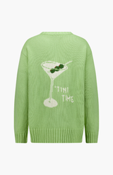 Caitlin Crisp Spring Green Tini Time Crew