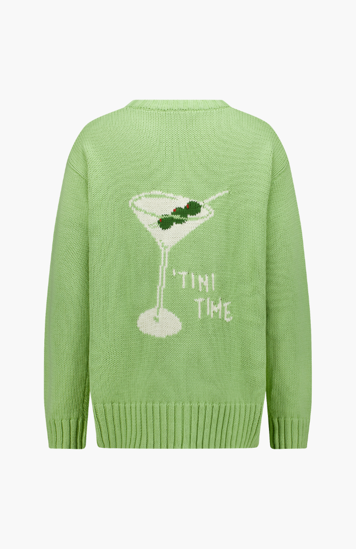 Caitlin Crisp Spring Green Tini Time Crew