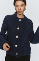 Marle Navy Cait Cardigan