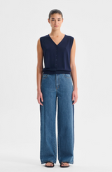 Morrison Navy Rhyan Knit Vest