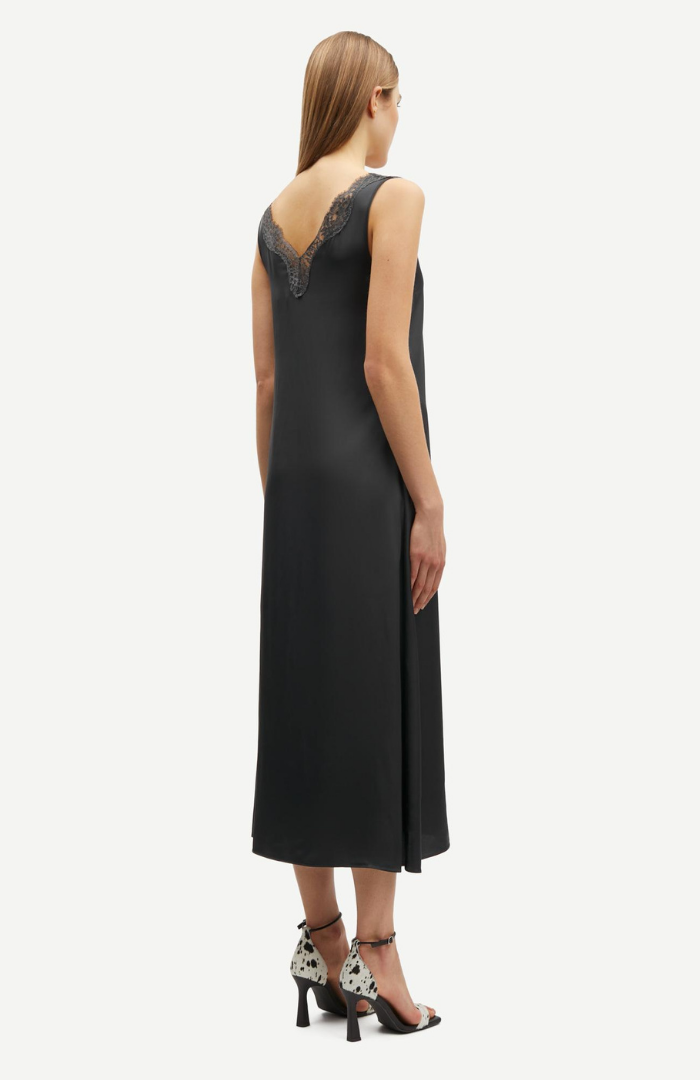 Samsøe Samsøe Black Oyster Samacy Dress