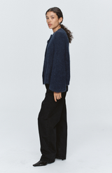 Marle Navy Cait Cardigan