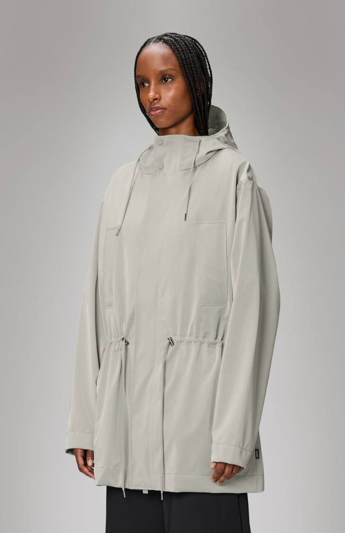 Rains Matrix Bold Long Jacket