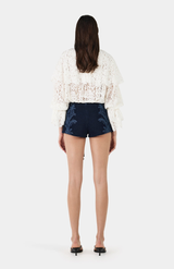 Hansen & Gretel Ivory Aria Lace Blouse