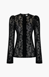 Harris Tapper Black Lace Helena Top