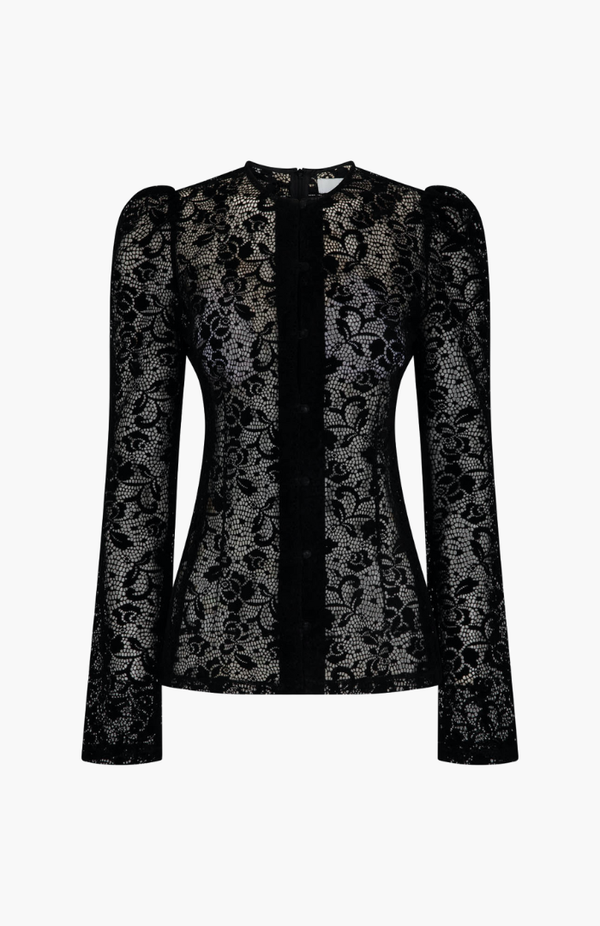 Harris Tapper Black Lace Helena Top