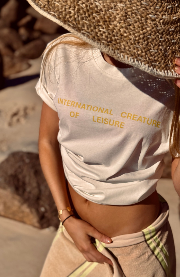 Little Palma Lemon Leisure Tee T-Shirt