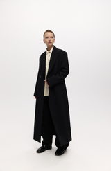 Harris Tapper Black Long Egon Coat