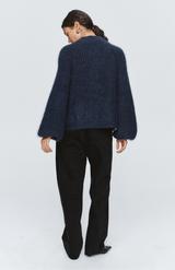 Marle Navy Cait Cardigan
