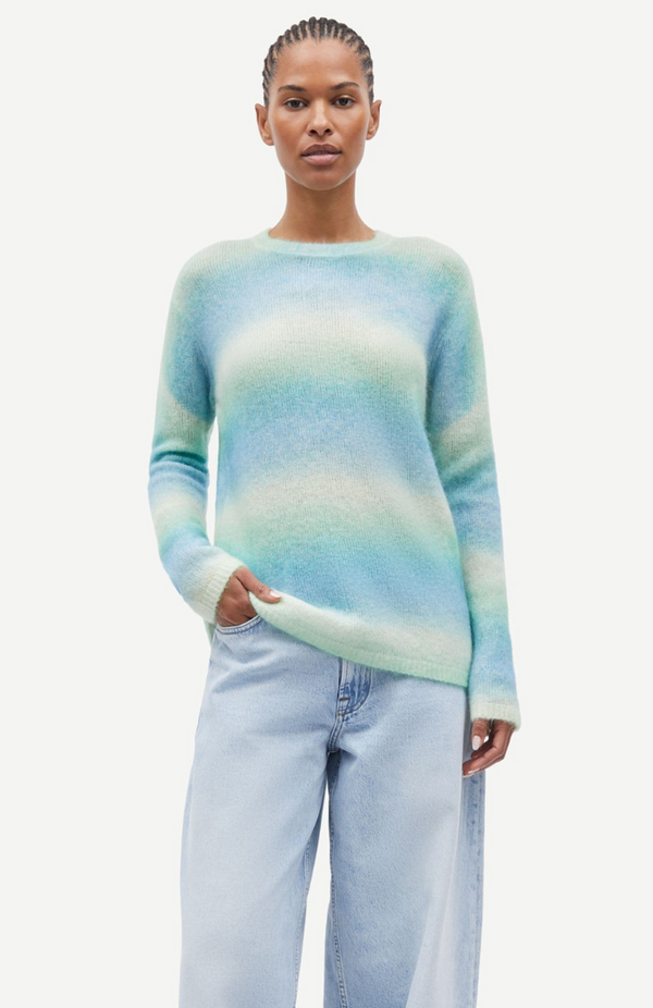 Samsøe Samsøe Mint Ombre Salilou Sweater