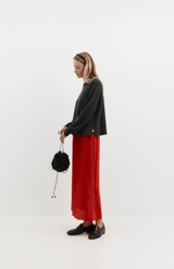 Harris Tapper Black Beaded Onassis Bag