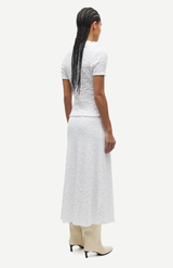 Samsøe Samsøe White Sadaisy SS Polo Tee