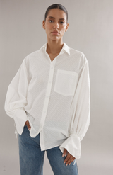 Caitlin Crisp Ivory Sonny Shirt