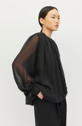Juliette Hogan Black Indra Blouse
