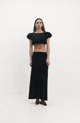 Harris Tapper Black Velvet Tilda Skirt