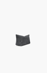 Deadly Ponies Petrol Calf Hair Medium Poucher
