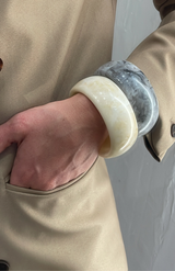 Mē The Label Milky Swirl Large Bangle