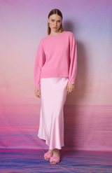 Absolut Cashmere Dragon Fruit Caterina Top