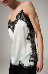 DAY Vanilla Ice Lacey Fluid Viscose Top