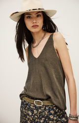Ba&sh Kaki Zuani Jumper