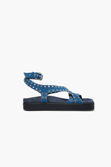 Ba&sh Denim Catalogna Sandal