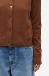 Samsøe Samsøe Potting Soil Saboston Cashmere Cardigan