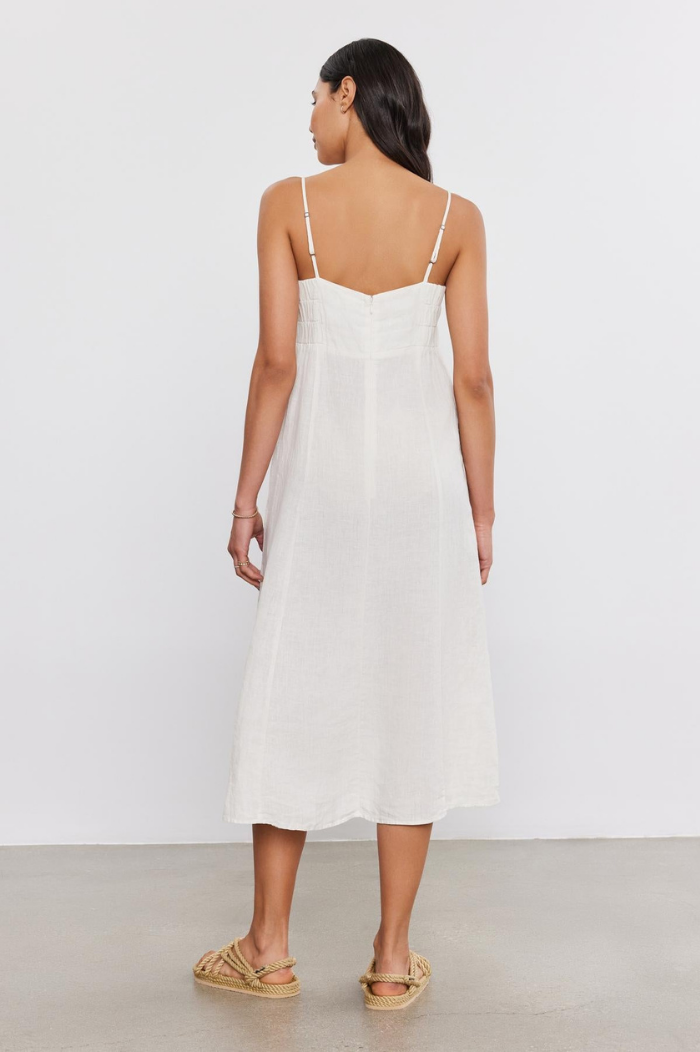 Velvet By Graham & Spencer Chalk Stephie Dress