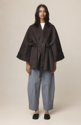 Marle Tapenade Wool Wes Coat
