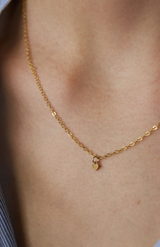 Charlotte Penman Gold Plate Corazón Necklace
