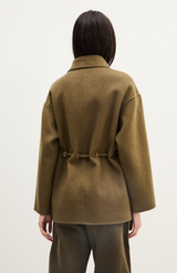 Ba&sh Kaki Kam Coat