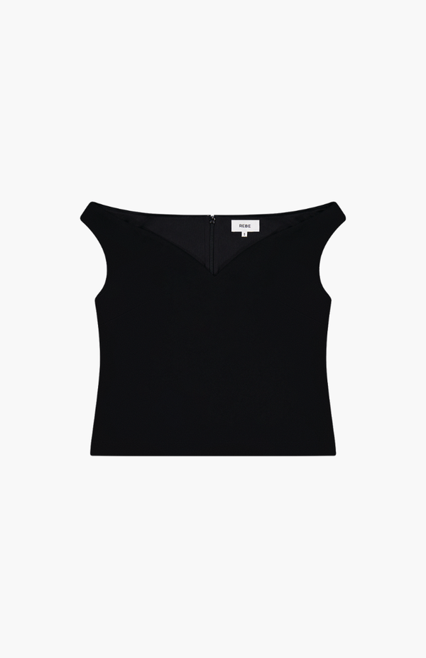 Rebe Black Holly Top