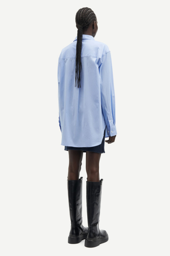 Samsøe Samsøe Subdued Blue Salova Shirt