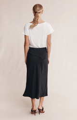 Marle Black Floriane Skirt