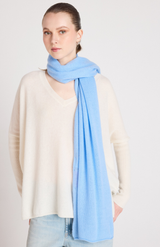 Absolut Cashmere Provence Blue Infinity Scarf